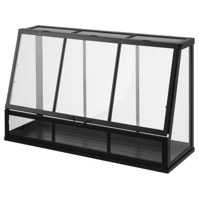 IKEA Мини парник теплица AKERBAR 65х22х40 см Черный (ИКЕА АКЕРБАР) 20537175 фото - 2