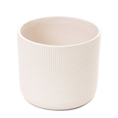 Кашпо Homla LOA 15x13 см | Екрю 213107 фото - 2