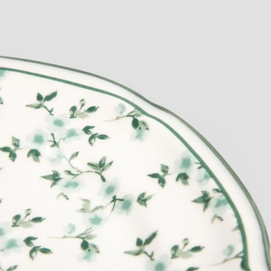 Десертна тарілка Homla GRETA 21 см Зелений - 3 Десертна тарілка Homla GRETA 21 см Зелений 234840 фото - 3