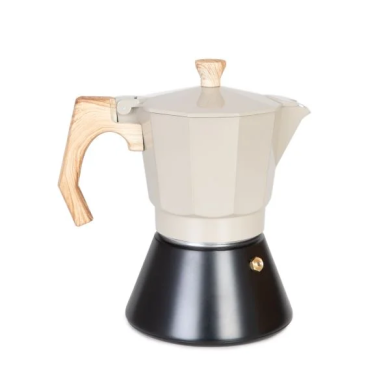 Кофеварка гейзерная Homla MIA MOKKA 6 | Черный / Серый 214626 фото - 2