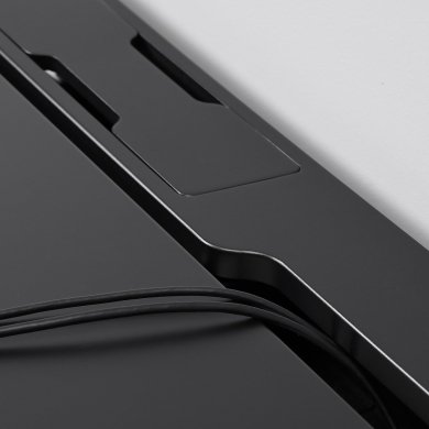 Компьютерный стол UTVISNING Черный - 3 IKEA Компьютерный стол UTVISNING Черный (ИКЕА УТМАНИНГ) 89571732 фото - 3