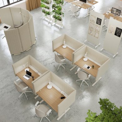 IKEA Письмовий стіл MITTZON Дуб (ИКЕА МИЦОН) 29526097 фото - 7