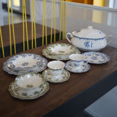 Глибока тарілка Homla LOURRY 22 см Синій 241501 фото - 7