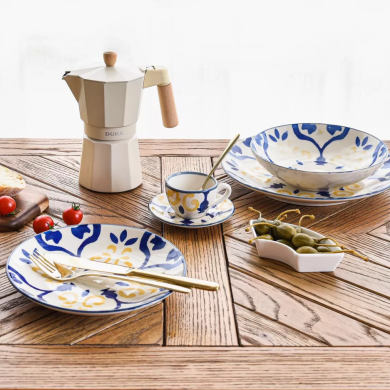 Чашка с блюдцем Duka Andalusia 60 мл | Кремовый / Принт - 10 Чашка с блюдцем Duka Andalusia 60 мл | Кремовый / Принт 2221459 фото - 10