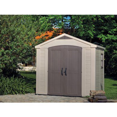 Садовый домик Keter FACTOR 257х182х243 см Бежевый 230451-1 фото - 17