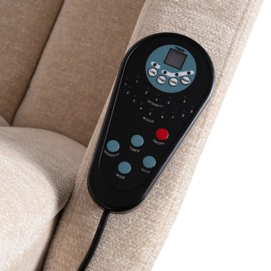 Крісло м'яке розкладне масажне з реклайнером Mebel Elit SPIKE 2 Бежевий ME.SPIKE2/BZ/T/FW фото - 12