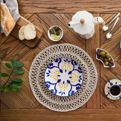 Чашка с блюдцем Duka Andalusia 60 мл | Кремовый / Принт - 7 Чашка с блюдцем Duka Andalusia 60 мл | Кремовый / Принт 2221459 фото - 7