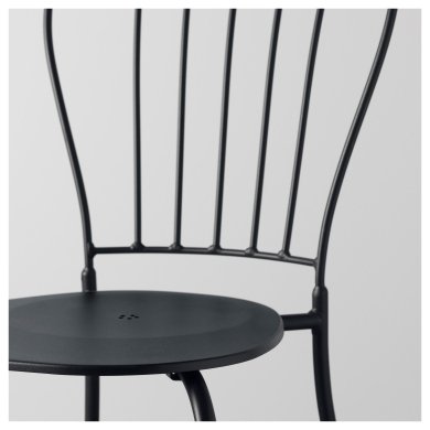 Садовий стілець LACKO Сірий - 7 IKEA Садовий стілець LACKO Сірий (ИКЕА LACKO) 60151840 фото - 7