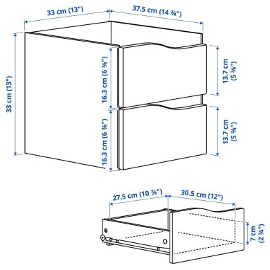 IKEA Стеллаж KALLAX Белый (ИКЕА КАЛЛАКС) 69552942 фото - 7