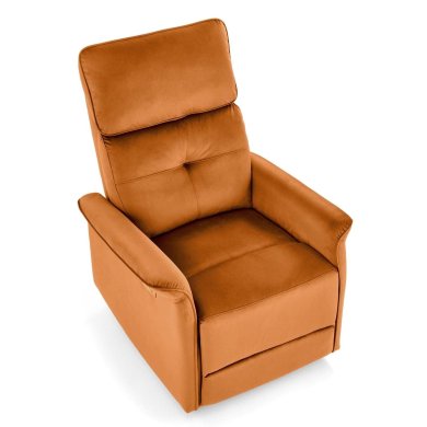 Кресло мягкое раскладное с реклайнером Halmar SEMIR Корица V-CH-SEMIR-FOT-CYNAMONOWY фото - 8