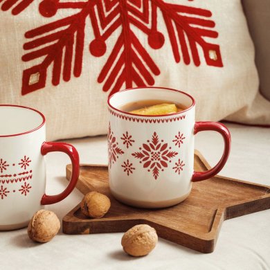 Кружка Homla TROJA 500 мл Принт 234215 фото - 4