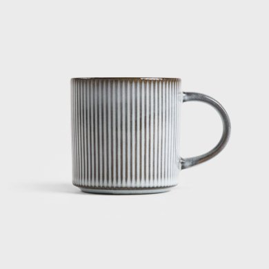 Кружка Homla SANOS 300 мл Сірий - 2 Кружка Homla SANOS 300 мл Сірий 230311 фото - 2