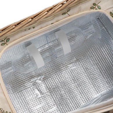 Корзина для пикника Homla LORENZO Бежевый - 4 Корзина для пикника Homla LORENZO Бежевый 230284 фото - 4