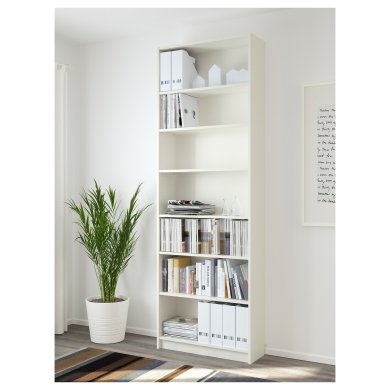 Стеллаж BILLY Белый - 3 IKEA Стеллаж BILLY Белый (ИКЕА БИЛЛИ) 59182201 фото - 3