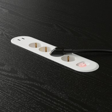 IKEA Письменный стол MITTZON Черный (ИКЕА МИЦОН) 59530446 фото - 7