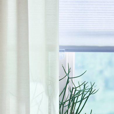 IKEA Шторы HILJA 145x250 см 2 шт Белый (ИКЕА ХИЛА) 50430818 фото - 2