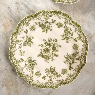 Десертная тарелка Homla LOURRY 19 см Зеленый 242171 фото - 5