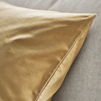 IKEA Декоративная наволочка SANELA 65х65 см Бежевый (ИКЕА САНЕЛА) 00591130 фото - 5