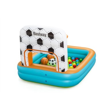 Надувной детский бассейн Bestway 52728 120х107х84 см Разноцветный BES52728 фото - 4