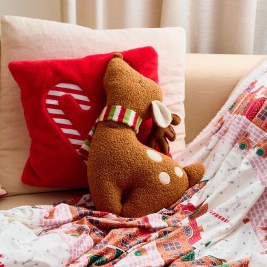 Декоративна подушка Homla ZOEY 38х48 см Коричневий 231889 фото - 4