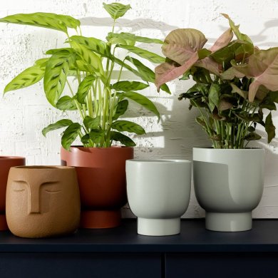 Кашпо Homla CIGLA 15,5x18 см | Коричневий 213114 фото - 5