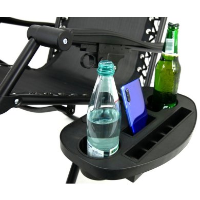 Складаний шезлонг Garden Line LEZ5934 Чорний LEZ5934 фото - 10