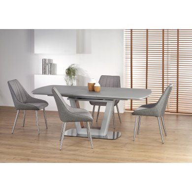 Розкладний обідній стіл Halmar BILOTTI Сірий - 2 Розкладний обідній стіл Halmar BILOTTI Сірий V-CH-BILOTTI-ST-J.POPIEL фото - 2