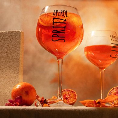 Бокал Homla RAYA 0,5 л | Прозрачный / Принт 214106 фото - 4