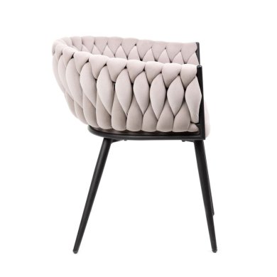 Обеденный стул Homla PRINSSI Welur Бежевый 219356 фото - 3