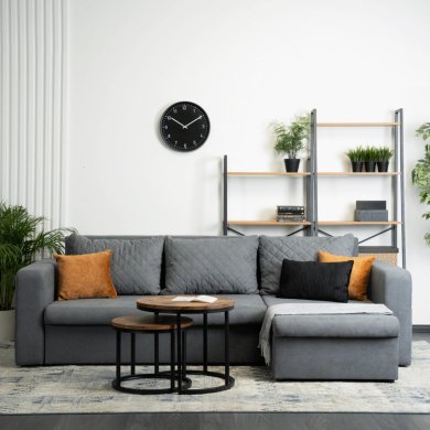 Розкладний диван Mebel Elit SATORE Сірий ME.ASTI/PRINCEASH/NAR фото - 5