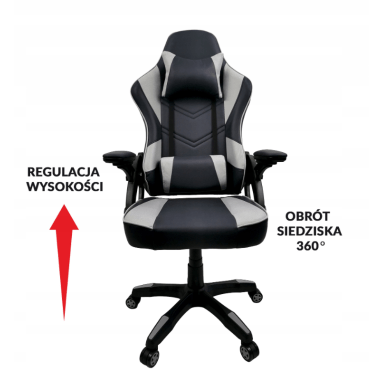 Геймерское кресло Kontrast KG105 Серый 5.90.20248 фото - 4