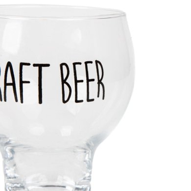 Бокал для пива Homla RAYA 350 мл Прозрачный 227287 фото - 2