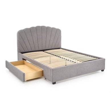 Кровать Halmar Gabriella | 160x200 / Светло-серый - 3 Кровать Halmar Gabriella | 160x200 / Светло-серый V-CH-GABRIELLA_160-LOZ фото - 3