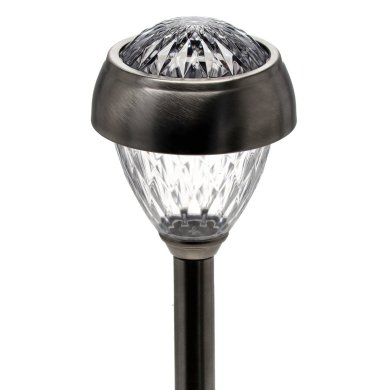 Світильник на сонячній батареї Garden Line LEYA Сріблястий SOL4238 фото - 2
