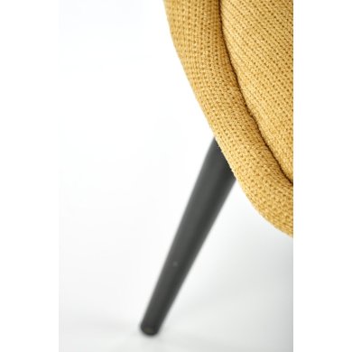 Обідній стілець Halmar K496 Гірчичний - 8 Обідній стілець Halmar K496 Гірчичний V-CH-K/496-KR-MUSZTARDOWY фото - 8