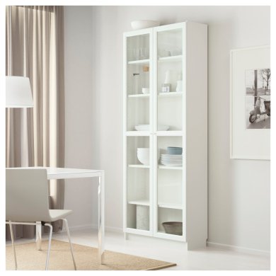 IKEA Вітрина BILLY / OXBERG (ИКЕА БИЛЛИ / OXBERG) 69017828 фото - 8