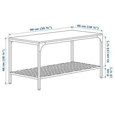 IKEA Журнальный стол FJALLBO Дерево (ИКЕА FJÄLLBO) 70335486 фото - 7