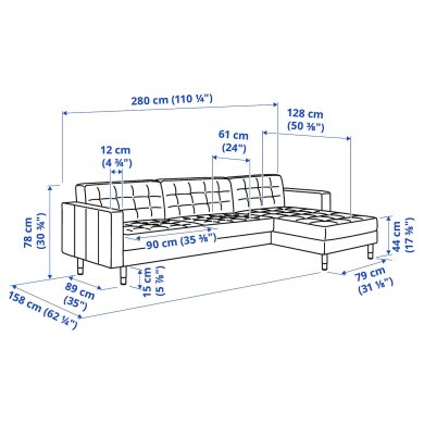 IKEA LANDSKRONA (ИКЕА ЛАНДСКРОН) 99444220 фото - 4