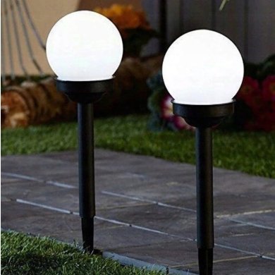 Світильник на сонячній батареї Garden Line SPHERE Білий - 3 Світильник на сонячній батареї Garden Line SPHERE Білий SOL6716 фото - 3