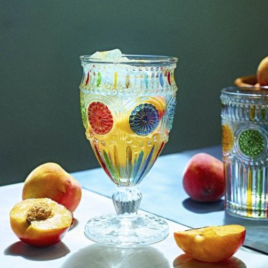 Бокал Homla BARREL SUMMER 350 мл Разноцветный 227169 фото - 7