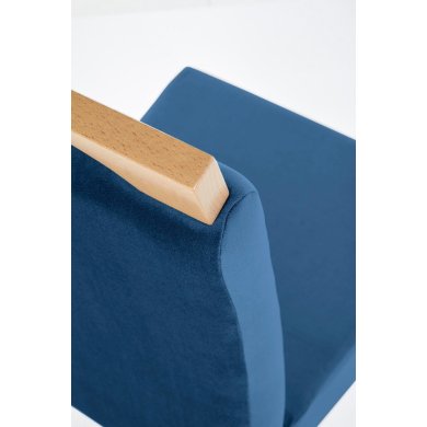 Обеденный стул Halmar CLARION 3 Синий V-PL-N-CLARION-DĄB MIODOWY-MONOLITH77 фото - 5