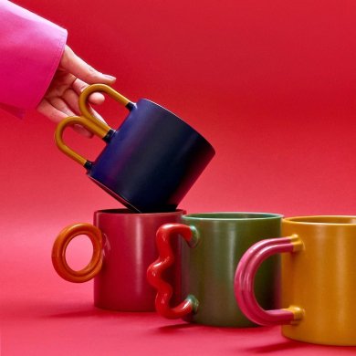 Кружка Homla BOJA 450 мл Синій - 5 Кружка Homla BOJA 450 мл Синій 234197 фото - 5