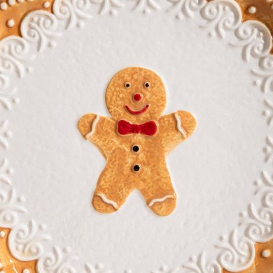 Сервірувальне блюдо Homla LOKKA 28,5 см Принт 242674 фото - 3