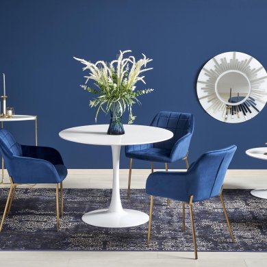 Обеденный стул Halmar K-306 Синий V-CH-K/306-KR-GRANATOWY фото - 5