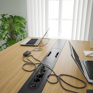 Письменный стол для работы сидя/стоя MITTZON Дуб - 4 IKEA Письменный стол для работы сидя/стоя MITTZON Дуб (ИКЕА МИЦОН) 19533461 фото - 4