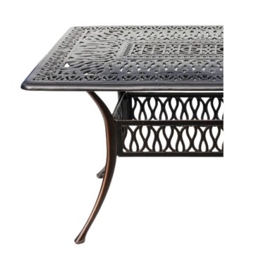 Алюминиевый садовый стол Garden Line HASTINGS Коричневый ATO4089 фото - 2