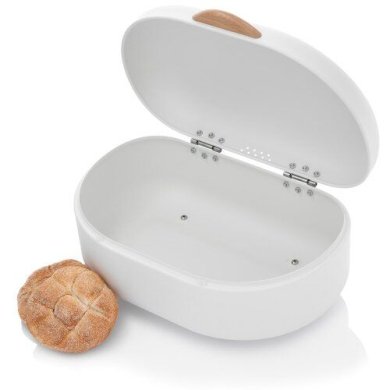 Хлебница Duka Bean 33.5x23x15 см | Белый / Кремовый / Дерево 1217582 фото - 3
