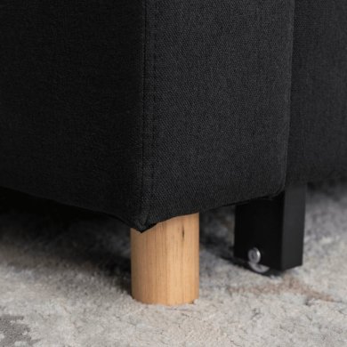 Крісло м'яке розкладне Mebel Elit SOLOR Чорний ME.SOLOR/CZ/T/FW фото - 16