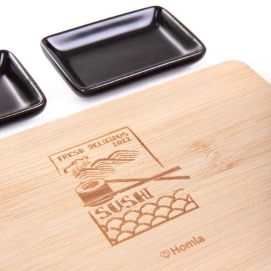 Набор посуды для суши Homla SUSHI Дерево 221240 фото - 2