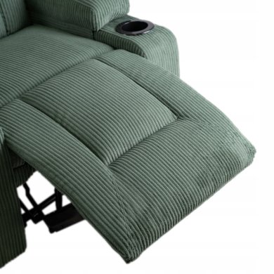 Крісло м'яке розкладне масажне з реклайнером Mebel Elit BOX Velvet Зелений - 10 Крісло м'яке розкладне масажне з реклайнером Mebel Elit BOX Velvet Зелений ME.BOX2/Z/SZTR/FW фото - 10